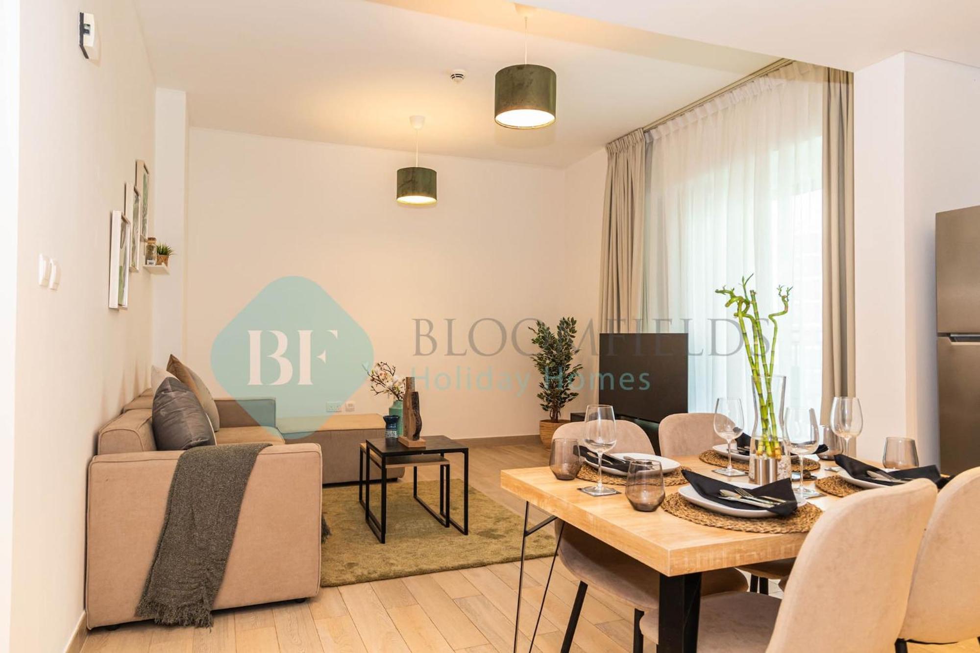 Appartement Bloomfields Stylish 1br In Waters Edge Yas Island *